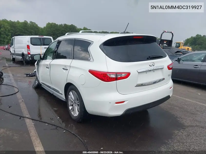 2013 Infiniti Jx35 VIN: 5N1AL0MM4DC319927 Lot: 45455560