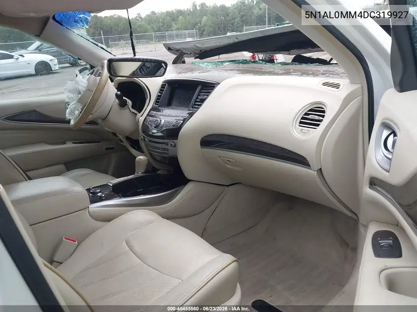 2013 Infiniti Jx35 VIN: 5N1AL0MM4DC319927 Lot: 45455560