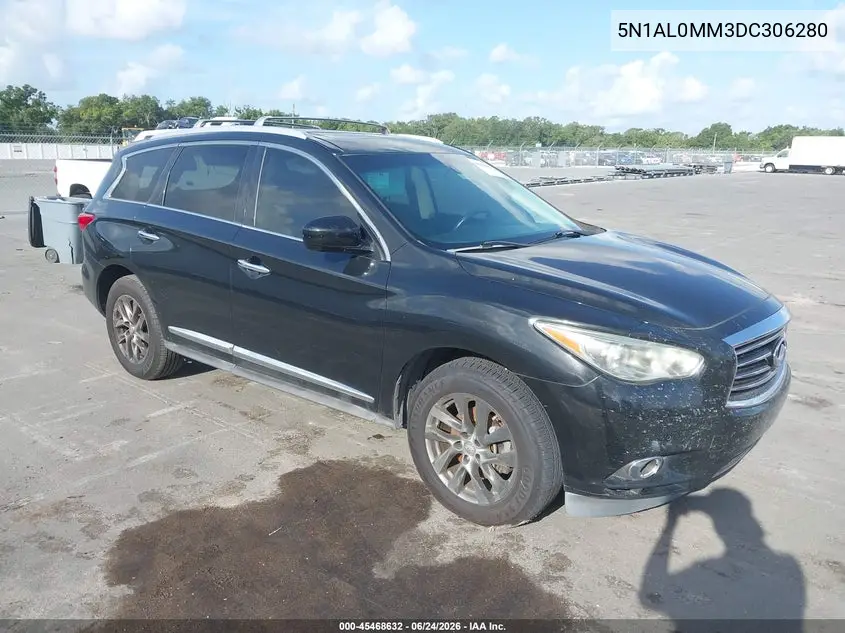 2013 Infiniti Jx35 VIN: 5N1AL0MM3DC306280 Lot: 45468632