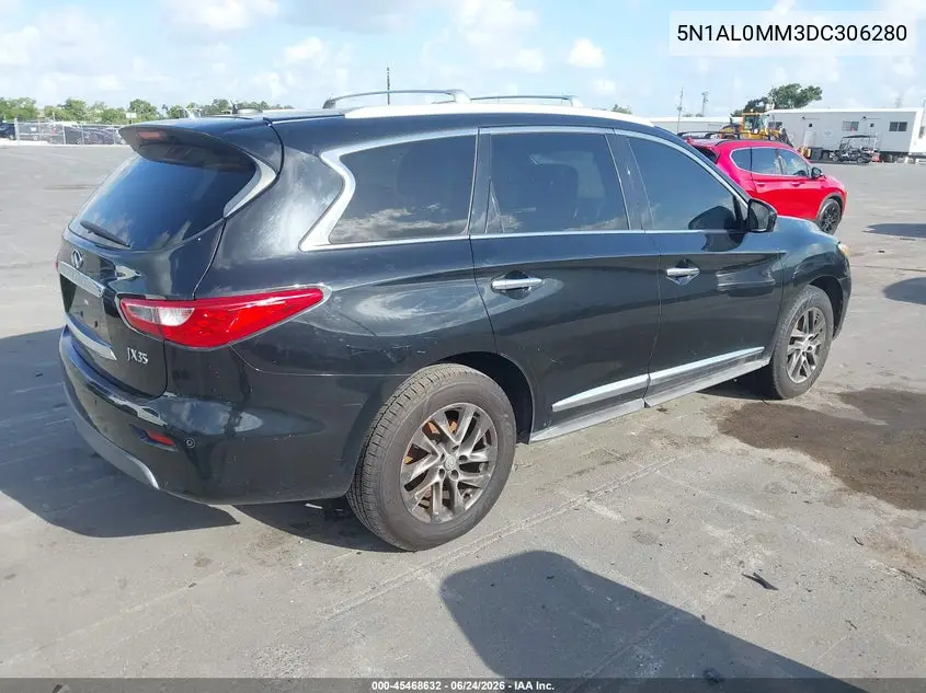 2013 Infiniti Jx35 VIN: 5N1AL0MM3DC306280 Lot: 45468632