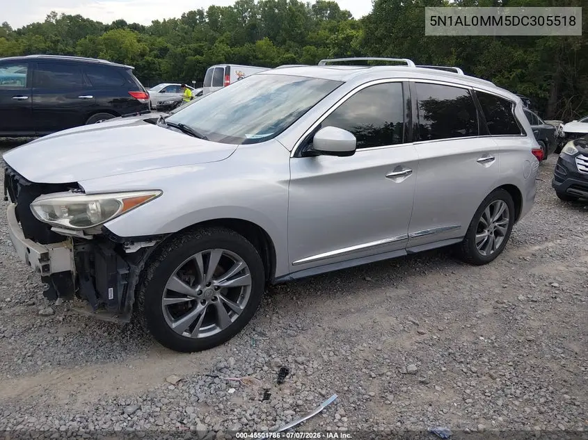 2013 Infiniti Jx35 VIN: 5N1AL0MM5DC305518 Lot: 45501786