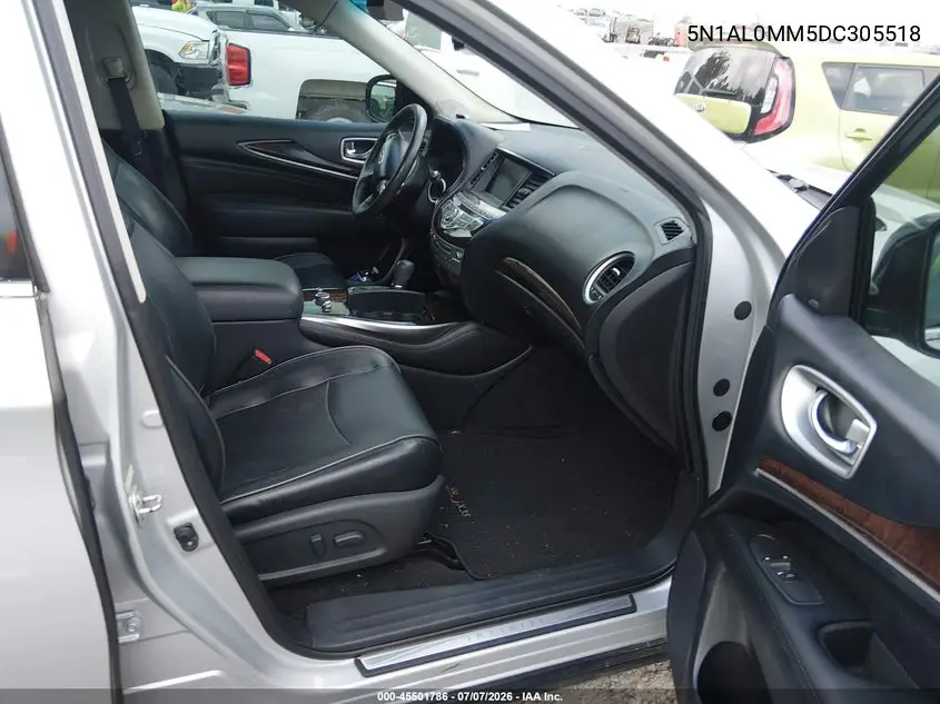 2013 Infiniti Jx35 VIN: 5N1AL0MM5DC305518 Lot: 45501786