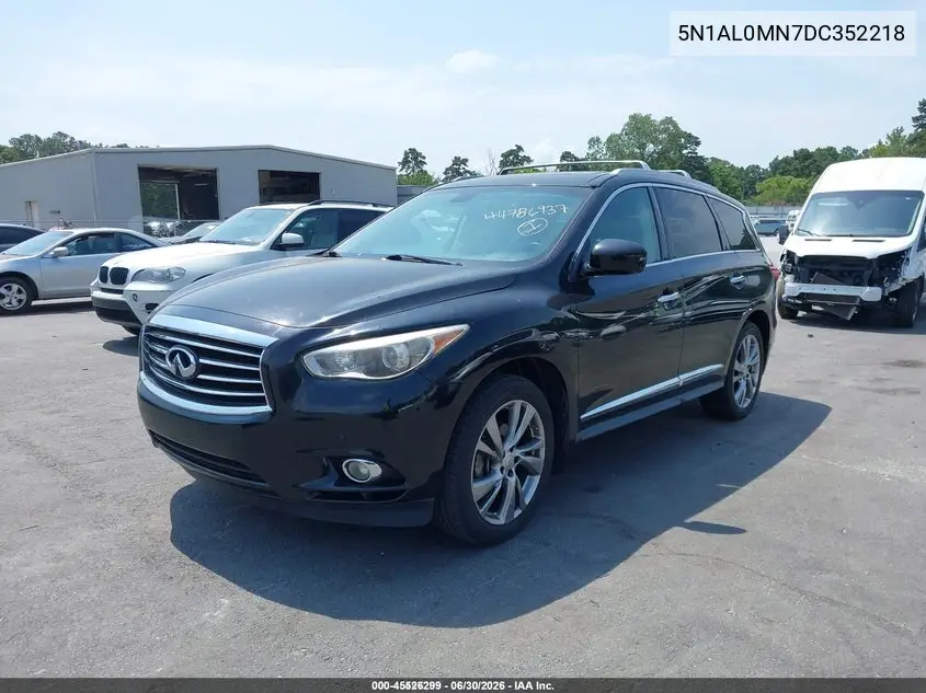 2013 Infiniti Jx35 VIN: 5N1AL0MN7DC352218 Lot: 45526299