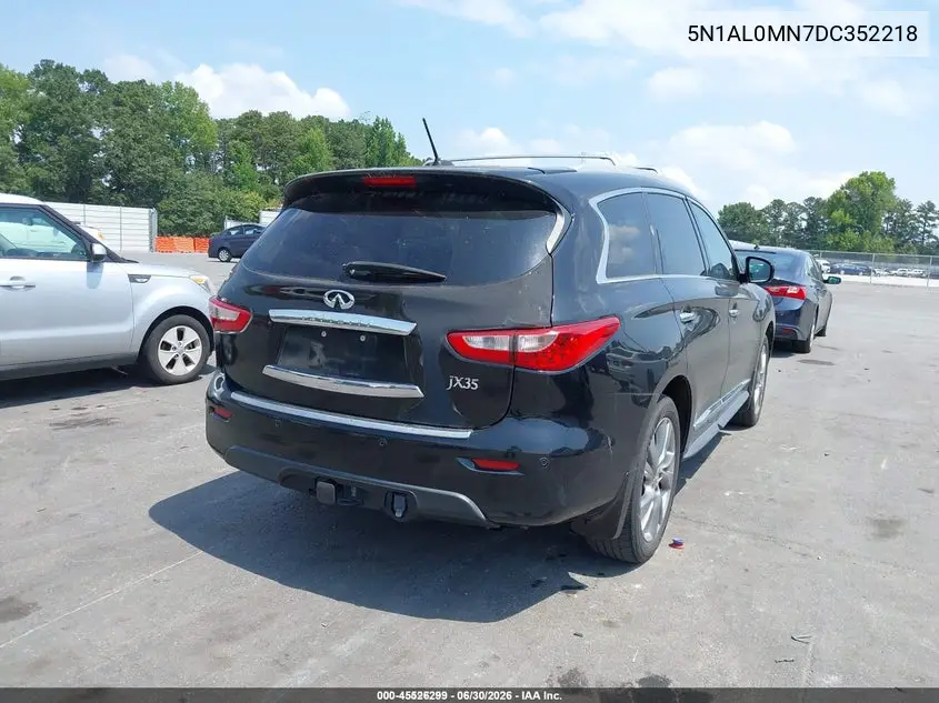 2013 Infiniti Jx35 VIN: 5N1AL0MN7DC352218 Lot: 45526299