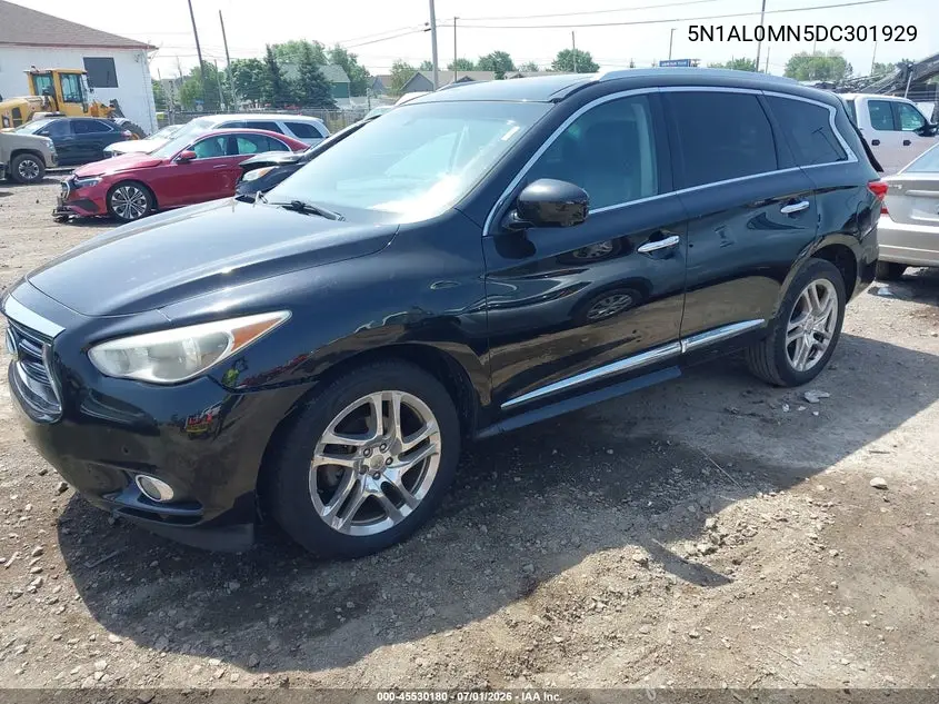 2013 Infiniti Jx35 VIN: 5N1AL0MN5DC301929 Lot: 45530180
