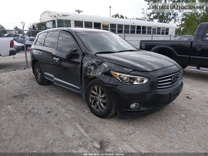 2013 Infiniti Jx35 VIN: 5N1AL0MM1DC306844 Lot: 45572514