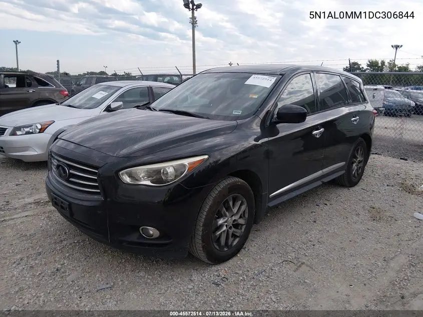 2013 Infiniti Jx35 VIN: 5N1AL0MM1DC306844 Lot: 45572514