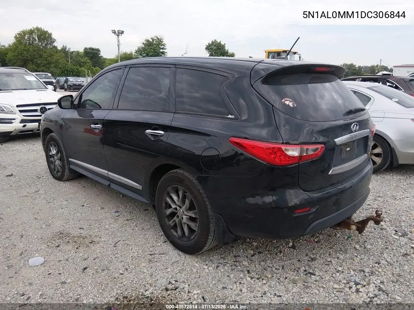2013 Infiniti Jx35 VIN: 5N1AL0MM1DC306844 Lot: 45572514