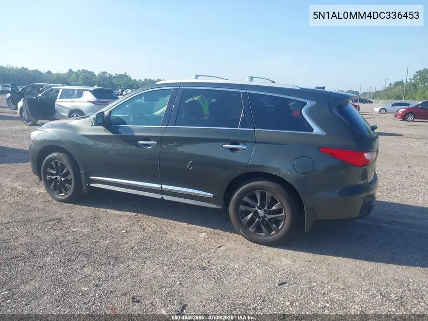 2013 Infiniti Jx35 VIN: 5N1AL0MM4DC336453 Lot: 45582695