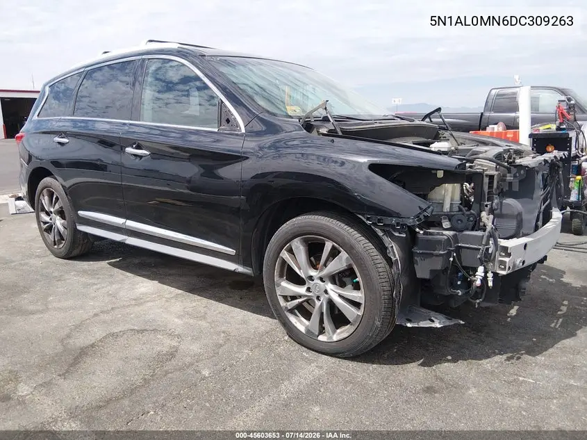 2013 Infiniti Jx35 VIN: 5N1AL0MN6DC309263 Lot: 45603653