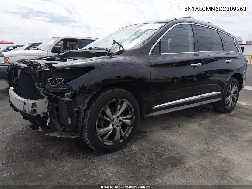2013 Infiniti Jx35 VIN: 5N1AL0MN6DC309263 Lot: 45603653