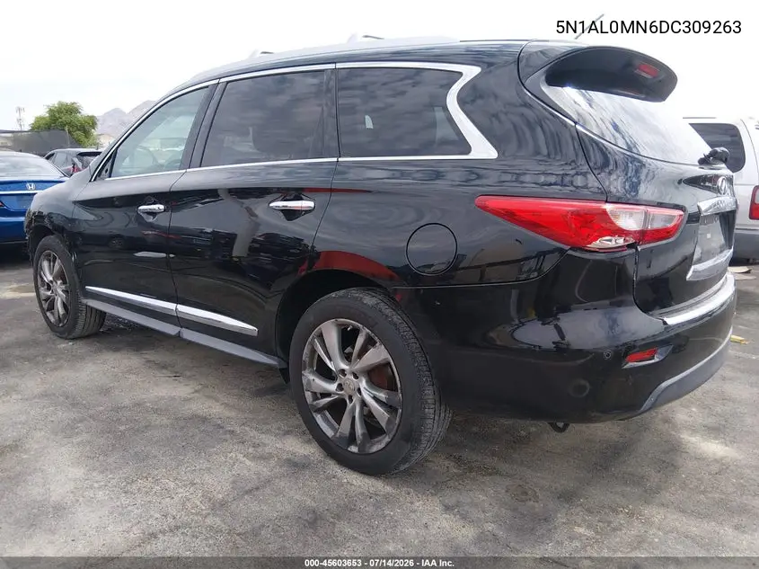 2013 Infiniti Jx35 VIN: 5N1AL0MN6DC309263 Lot: 45603653
