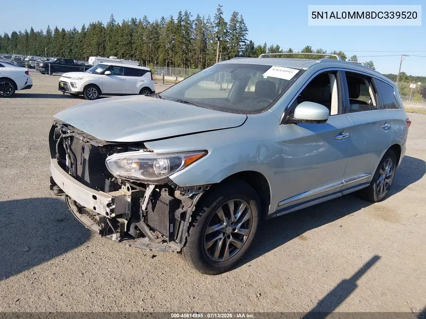 2013 Infiniti Jx35 VIN: 5N1AL0MM8DC339520 Lot: 45614995