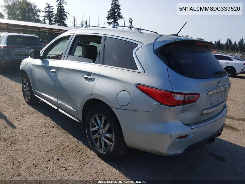 2013 Infiniti Jx35 VIN: 5N1AL0MM8DC339520 Lot: 45614995