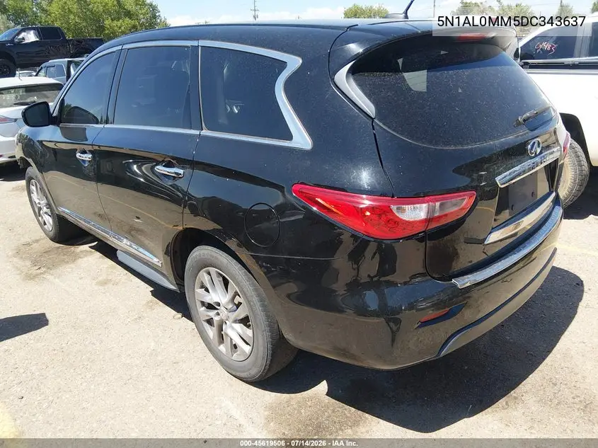 2013 Infiniti Jx35 VIN: 5N1AL0MM5DC343637 Lot: 45619506
