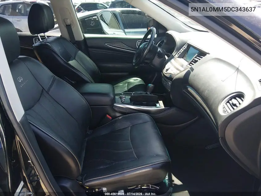 2013 Infiniti Jx35 VIN: 5N1AL0MM5DC343637 Lot: 45619506