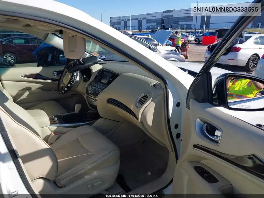 2013 Infiniti Jx35 VIN: 5N1AL0MN8DC333595 Lot: 45627546