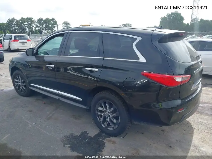5N1AL0MM7DC311921 2013 Infiniti Jx35