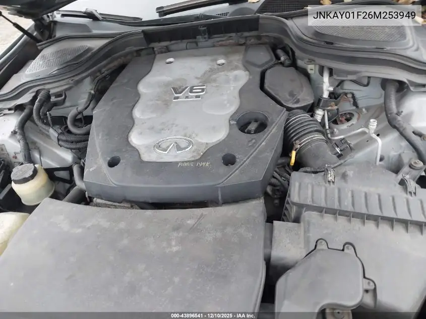 JNKAY01F26M253949 2006 Infiniti M35X