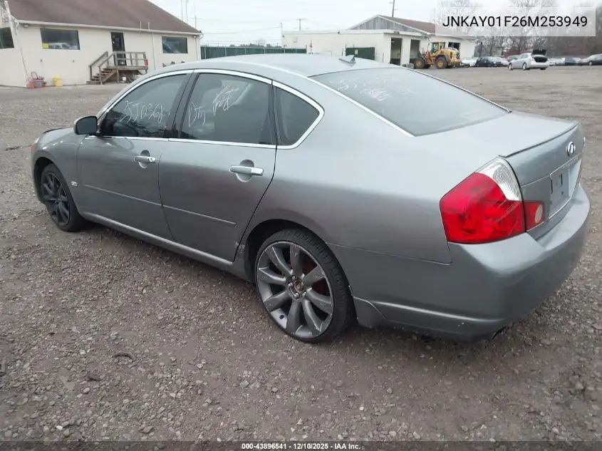 JNKAY01F26M253949 2006 Infiniti M35X