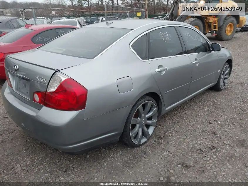 JNKAY01F26M253949 2006 Infiniti M35X