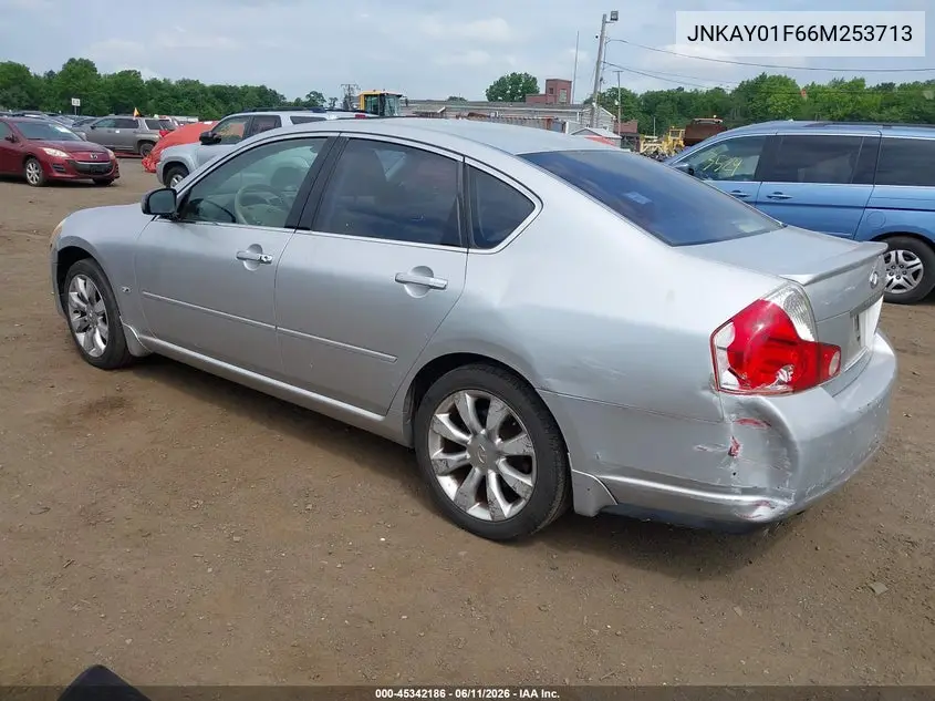 2006 Infiniti M35X VIN: JNKAY01F66M253713 Lot: 45342186