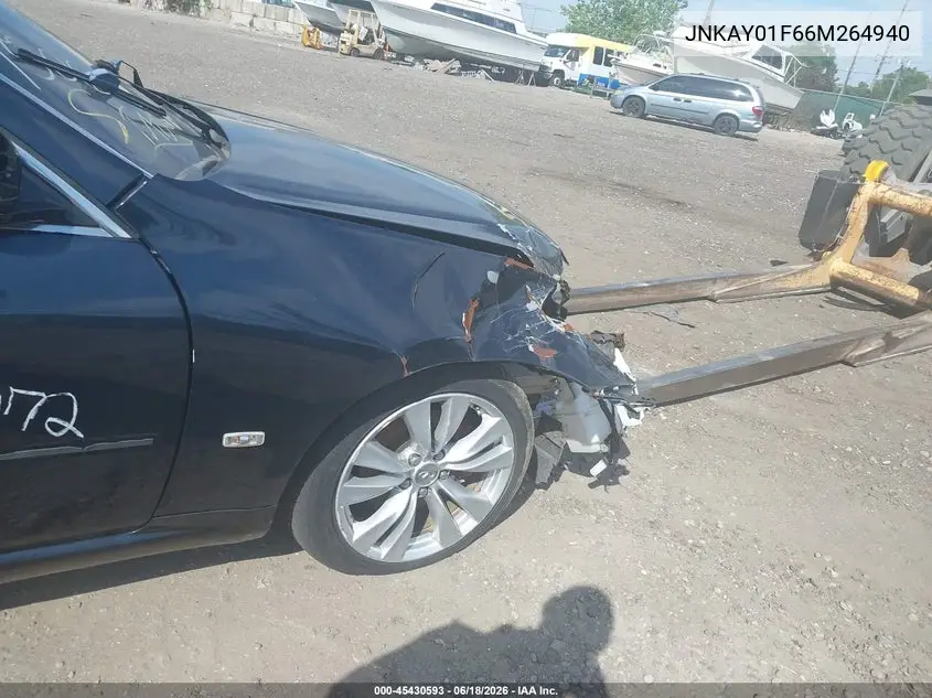 2006 Infiniti M35X VIN: JNKAY01F66M264940 Lot: 45430593