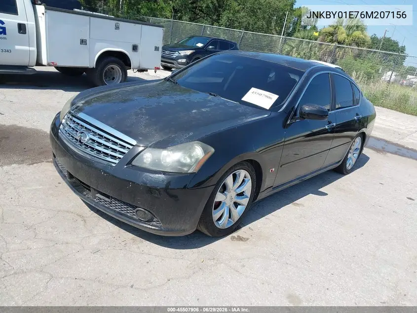 2006 Infiniti M45 VIN: JNKBY01E76M207156 Lot: 45507906
