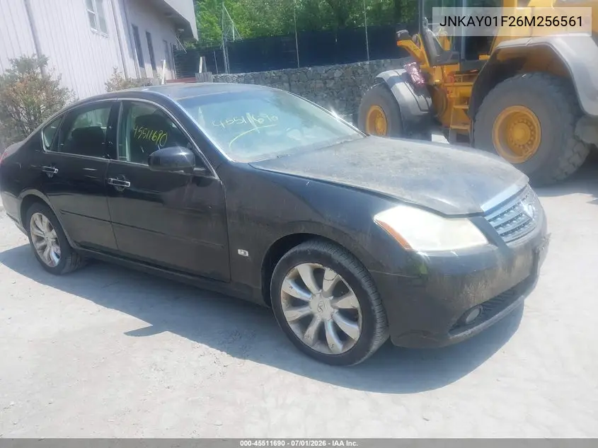 2006 Infiniti M35X VIN: JNKAY01F26M256561 Lot: 45511690