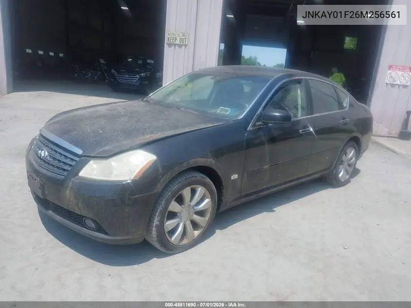 2006 Infiniti M35X VIN: JNKAY01F26M256561 Lot: 45511690