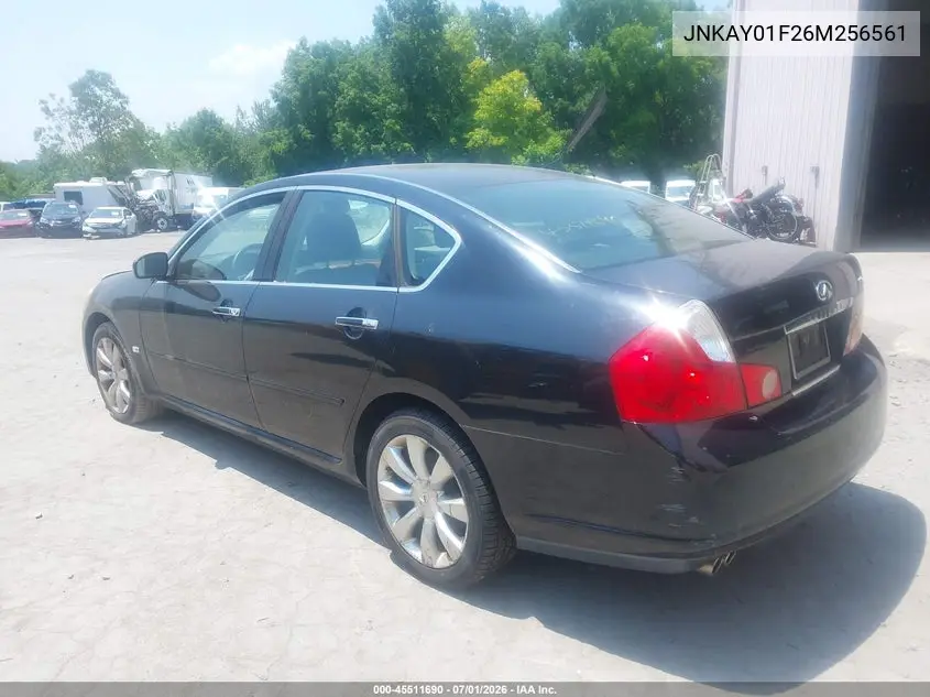 2006 Infiniti M35X VIN: JNKAY01F26M256561 Lot: 45511690