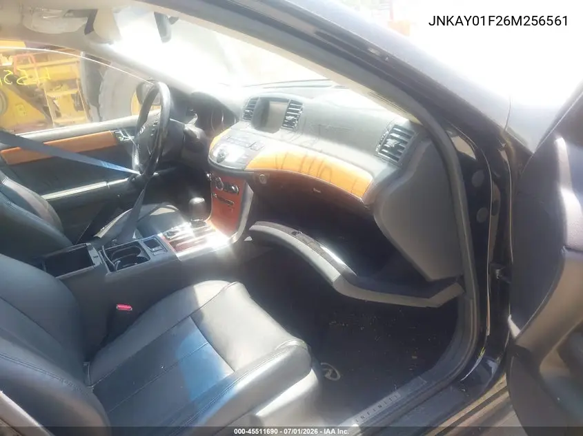 2006 Infiniti M35X VIN: JNKAY01F26M256561 Lot: 45511690