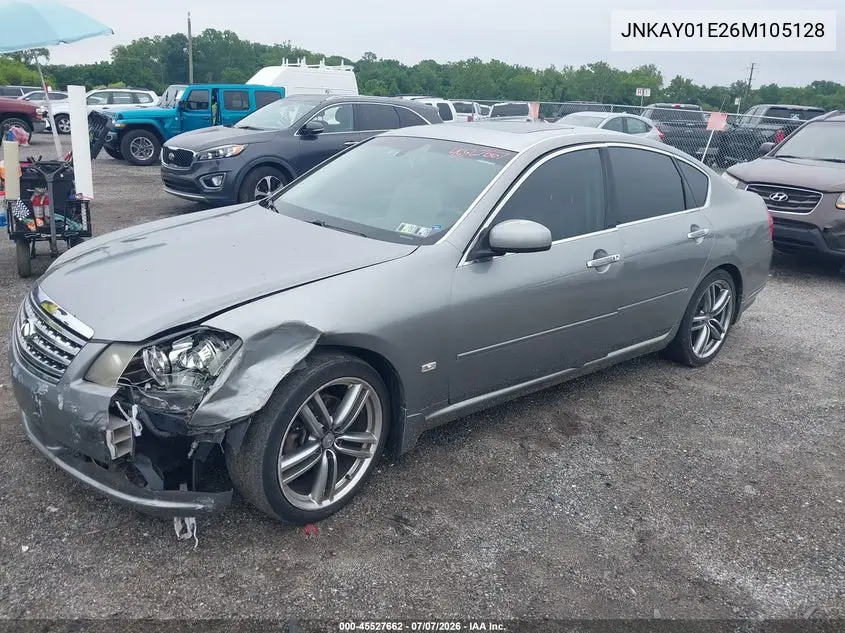 2006 Infiniti M35 Sport VIN: JNKAY01E26M105128 Lot: 45527662