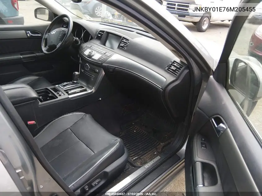 2006 Infiniti M45 Sport VIN: JNKBY01E76M205455 Lot: 45540457