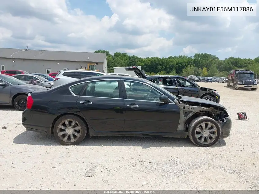 2006 Infiniti M35 VIN: JNKAY01E56M117886 Lot: 45583369