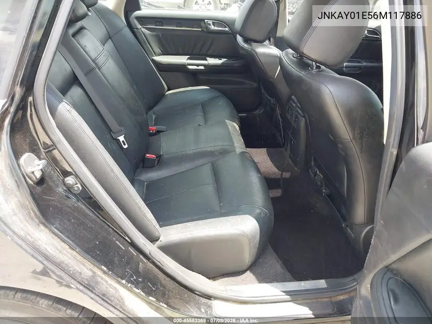 2006 Infiniti M35 VIN: JNKAY01E56M117886 Lot: 45583369