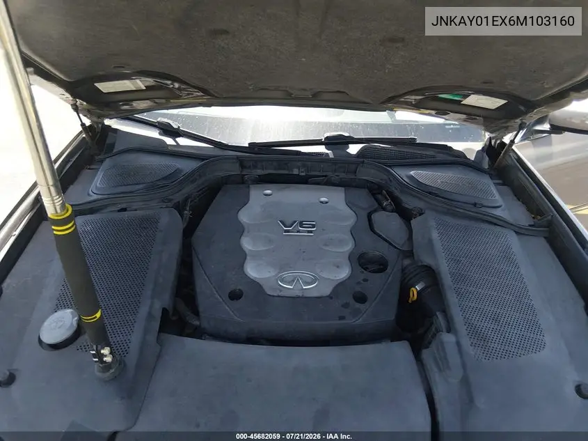 2006 Infiniti M35 Sport VIN: JNKAY01EX6M103160 Lot: 45682059
