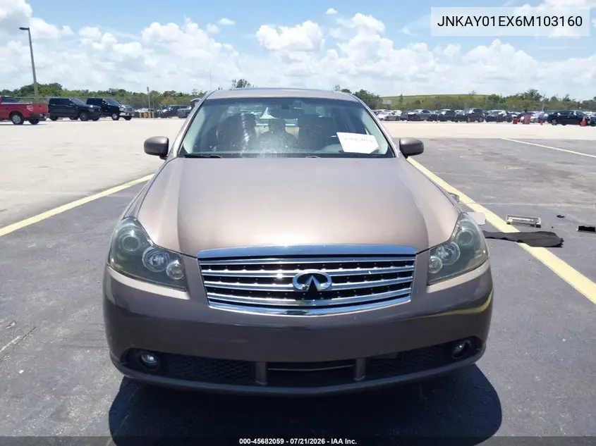 2006 Infiniti M35 Sport VIN: JNKAY01EX6M103160 Lot: 45682059