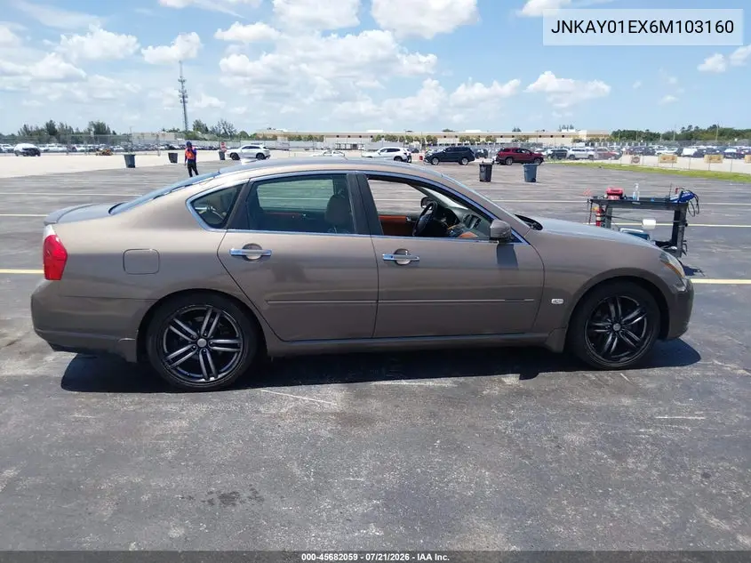 2006 Infiniti M35 Sport VIN: JNKAY01EX6M103160 Lot: 45682059