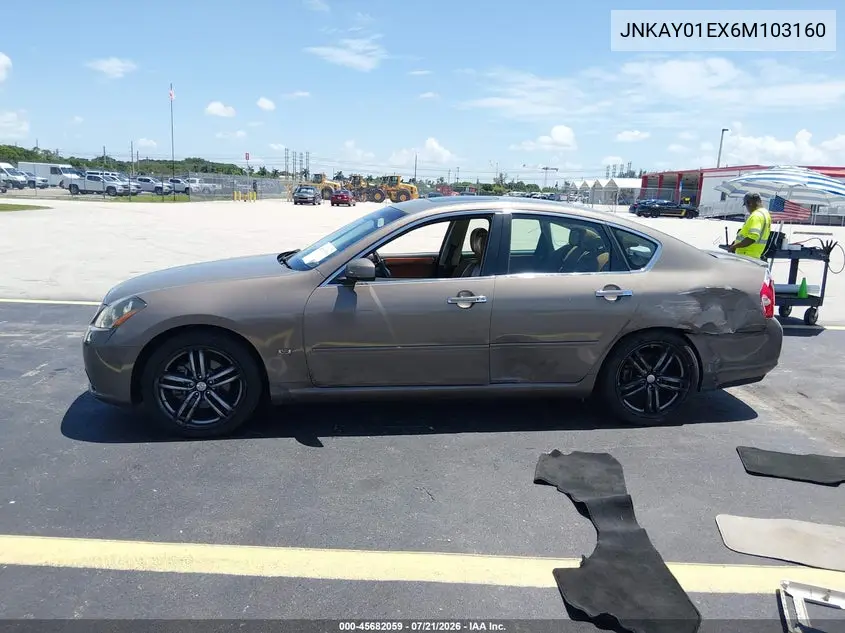 2006 Infiniti M35 Sport VIN: JNKAY01EX6M103160 Lot: 45682059