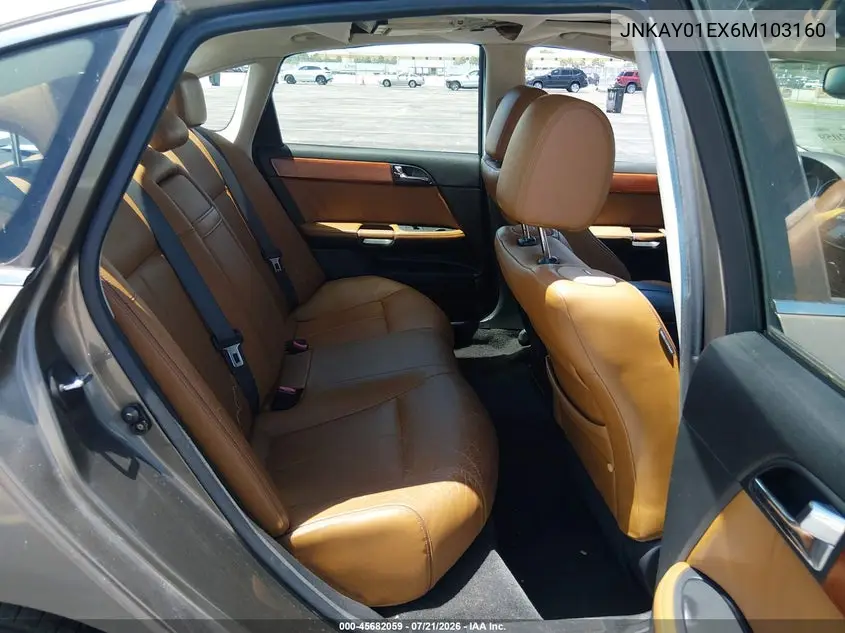 2006 Infiniti M35 Sport VIN: JNKAY01EX6M103160 Lot: 45682059
