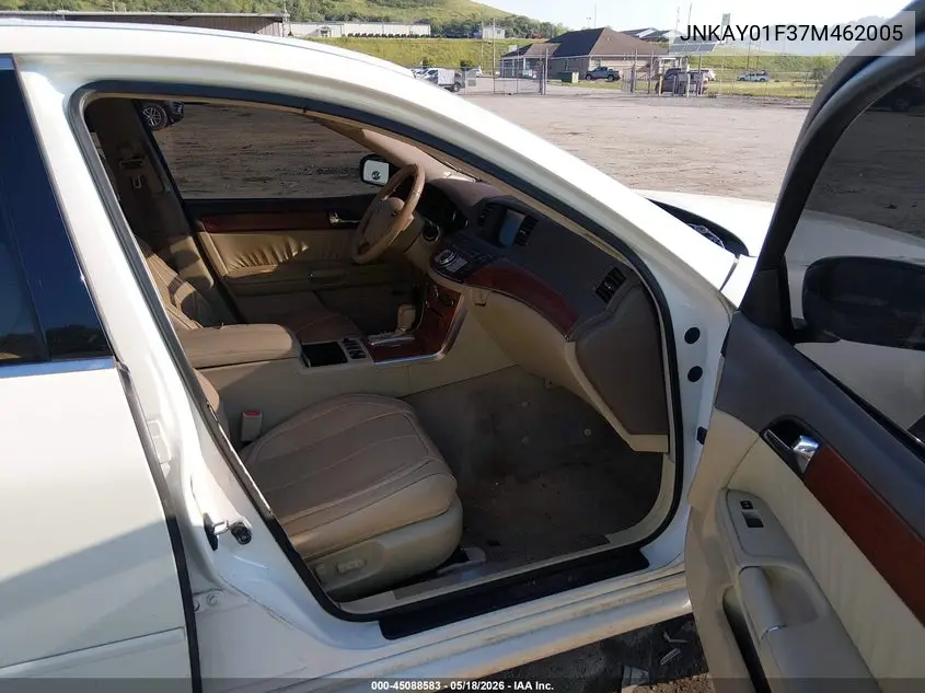 2007 Infiniti M35X VIN: JNKAY01F37M462005 Lot: 45088583
