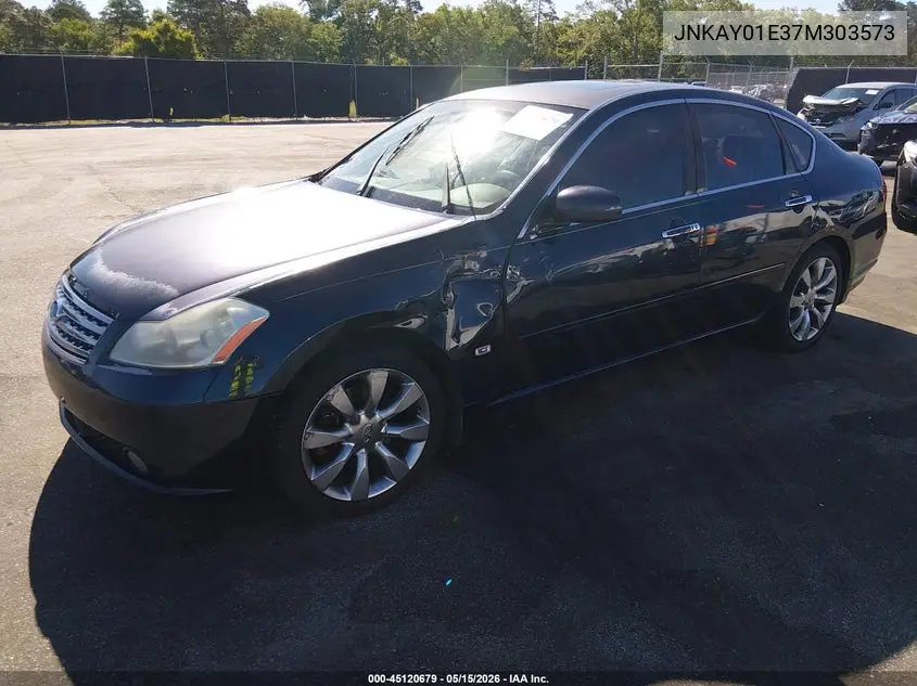 2007 Infiniti M35 VIN: JNKAY01E37M303573 Lot: 45120679