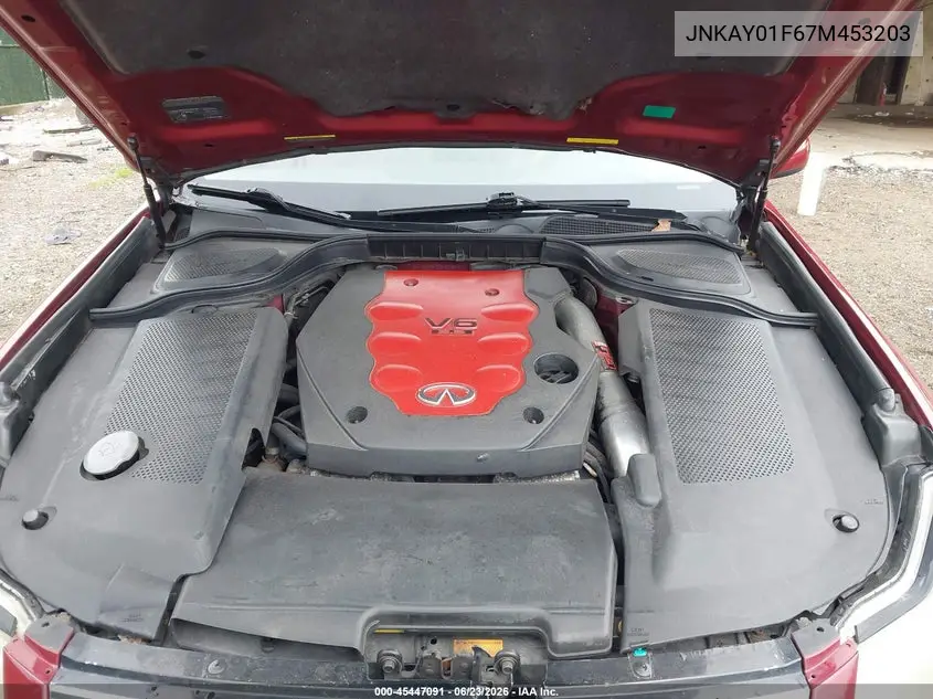 2007 Infiniti M35X VIN: JNKAY01F67M453203 Lot: 45447091