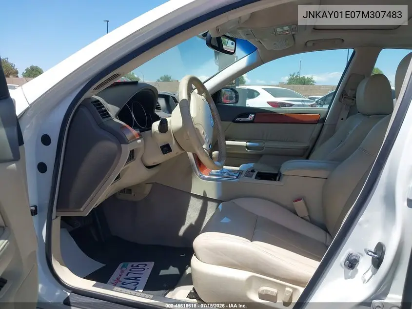 2007 Infiniti M35 VIN: JNKAY01E07M307483 Lot: 45618618