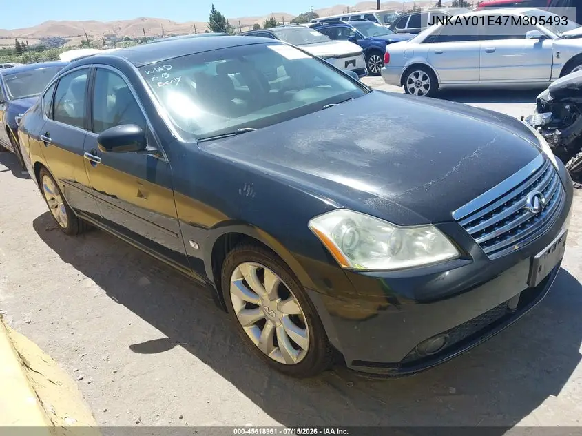 2007 Infiniti M35 VIN: JNKAY01E47M305493 Lot: 45618961