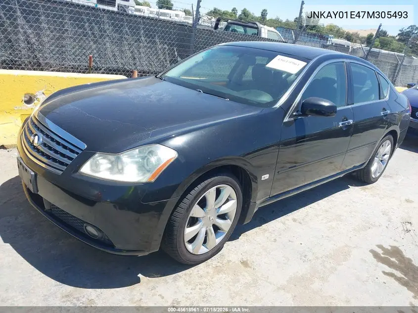 2007 Infiniti M35 VIN: JNKAY01E47M305493 Lot: 45618961