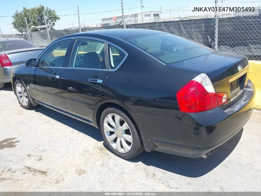 2007 Infiniti M35 VIN: JNKAY01E47M305493 Lot: 45618961
