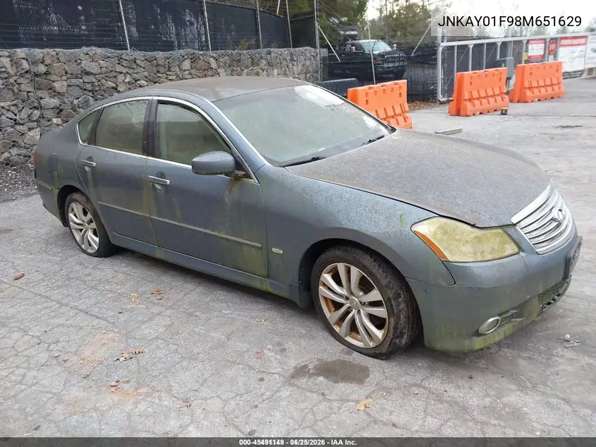 JNKAY01F98M651629 2008 Infiniti M35X