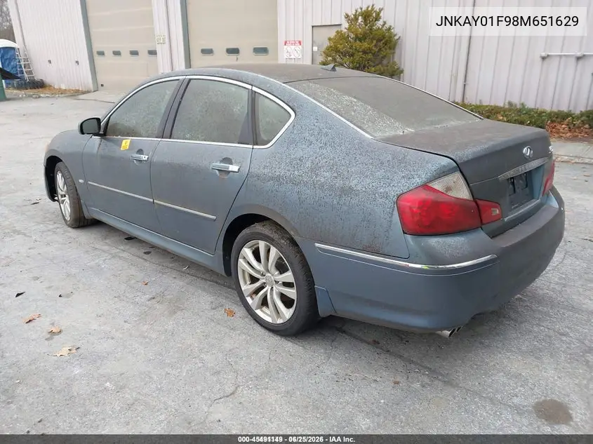 JNKAY01F98M651629 2008 Infiniti M35X